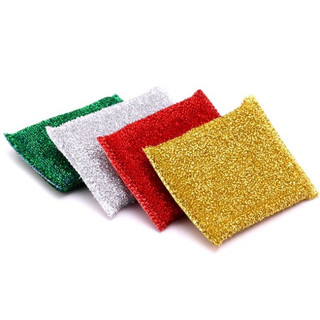 Miếng rửa chén, rửa bát lưới kim tuyến Dụng cụ rửa chén bát, miếng chùi xoong nồi chảo tiện dụng giá rẻ