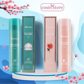 Xịt Chống Nắng Cấp Nước, Dưỡng Ẩm Jmsolution Marine Luminous Pearl Sun Spray 180ml shop Cosin Store