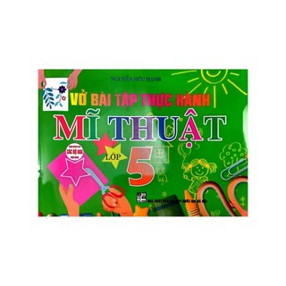 Sách - vở bài tập thực hành mĩ thuật lớp 5 - ha