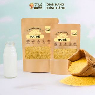 Hạt kê nếp vàng tách vỏ 200g 500g polinuts