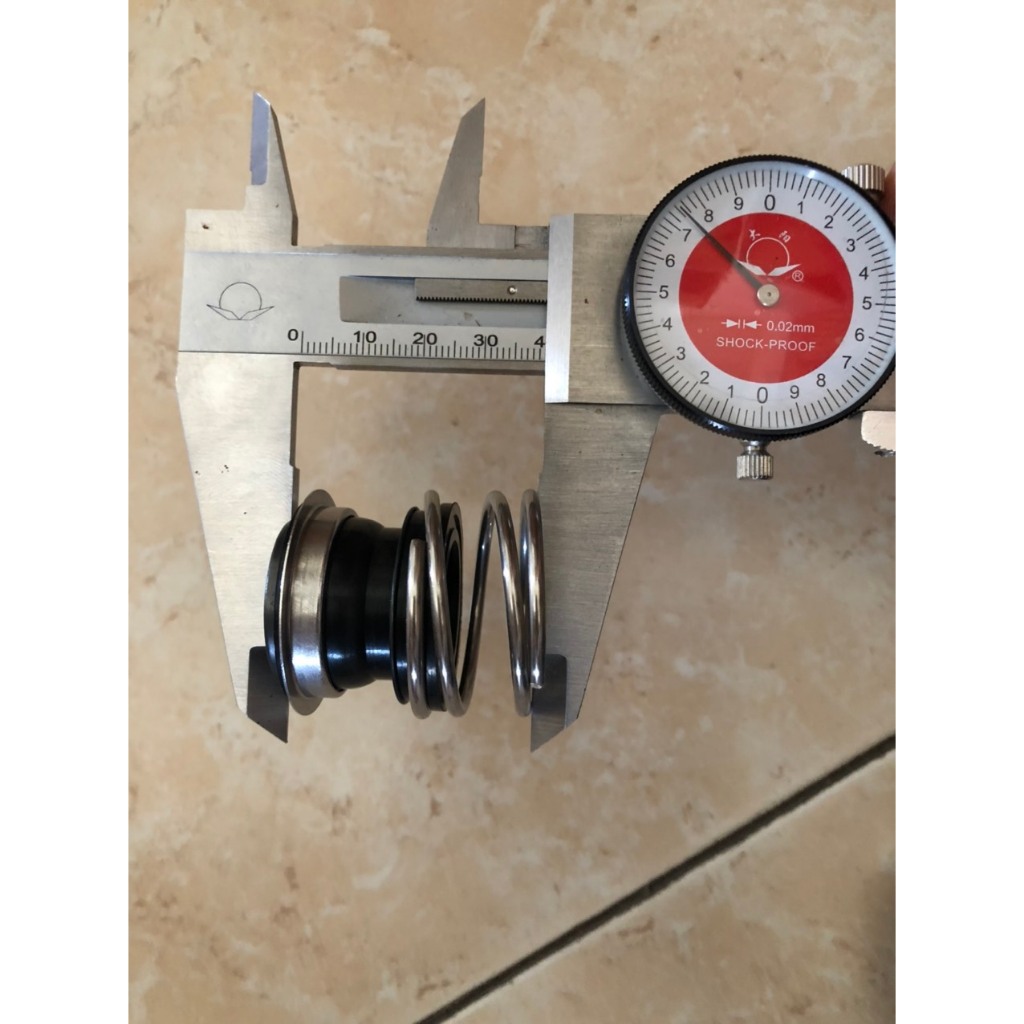 PHỐT BƠM NƯỚC 109 mã 20 Mechanical seal MG1, phớt máy bơm MG1 109-20 mặt hợp kim phốt bơm lùn