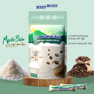 Bịch cà phê hòa tan vị muối biển - meet more