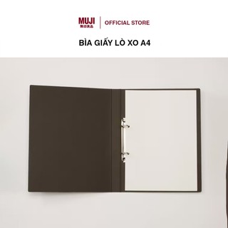 Bìa giấy lò xo a4 - 2 lỗ muji