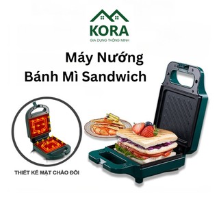 Máy Nướng Bánh Mì Sandwich Mini Đa Năng Tiện Dụng Cho Gia Đình