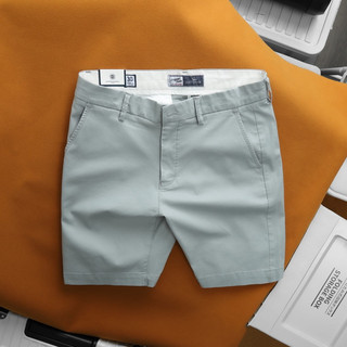 Quần short kaki Dusty Tailor chính hãng, vải kaki thun co giãn 4 chiều thoải mái đã qua xử lí wash mềm, form slimfit