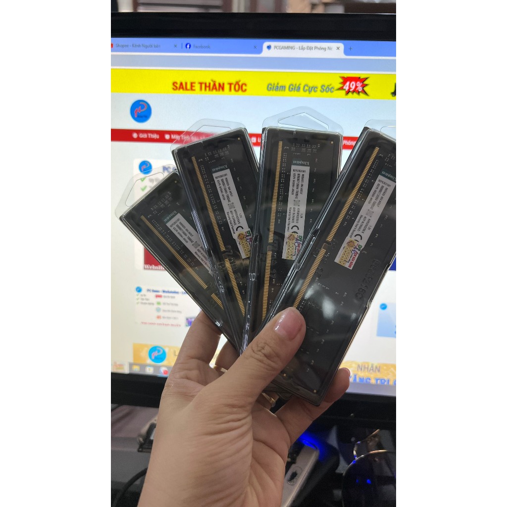 Ram FURY 16GB 8gb (TXRUI 16GB x 1) DDR4 3200Mhz BH 12 tháng 36 tháng | BigBuy360 - bigbuy360.vn