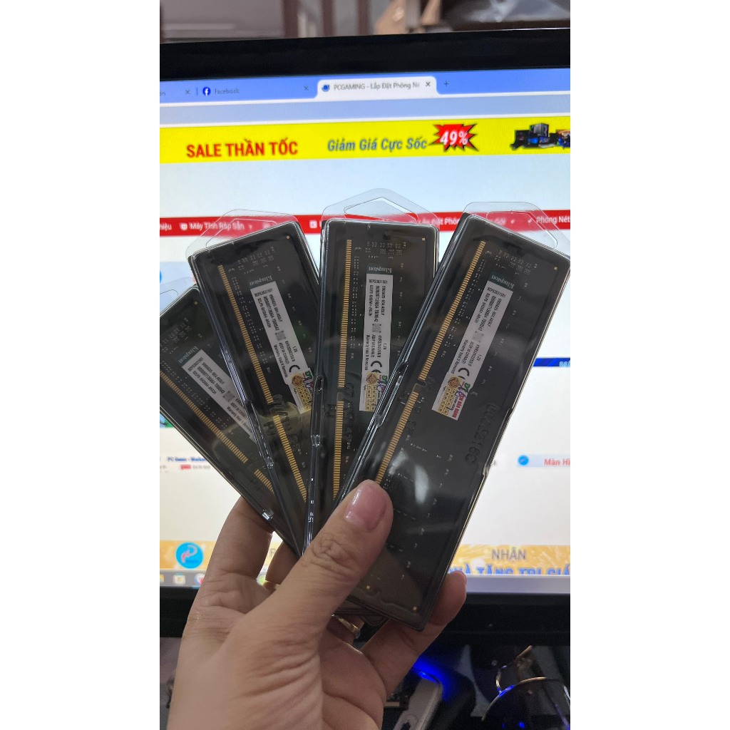 Ram FURY 16GB 8gb (TXRUI 16GB x 1) DDR4 3200Mhz BH 12 tháng 36 tháng | BigBuy360 - bigbuy360.vn