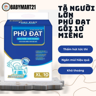 [HN] COMBO 50 Miếng Tã Dán người già Phú Đạt size M/L/XL , Bỉm già, Bỉm Phú Đạt, Tã Phú Đạt