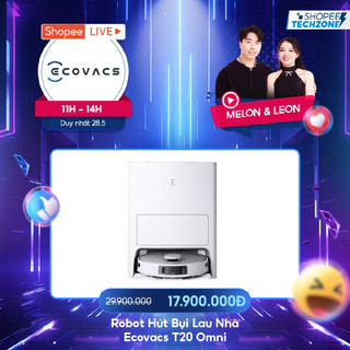  Robot hút bụi lau sàn Ecovacs T20 OMNI | Robot hút bụi Ecovacs T20 Omni BH 24 tháng