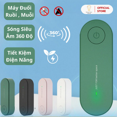 Máy Đuổi Ruồi, Muỗi Energy Green Lighting CT-621 - Bằng Sóng Siêu Âm Không Gây Hại Cho Con Người