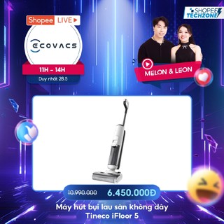 Tineco iFloor 5 máy hút bụi lau sàn không dây - Máy hút bụi Tineco chính hãng