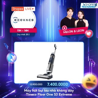 Máy hút bụi lau sàn không dây Tineco Floor One S3 Extreme  - Pin dài - Tự động giặt giẻ - Cảm biến ILoop thông minh