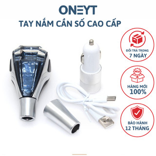 Tay Nắm Cần Số Xe Hơi mitsubishi toyota elfa lexus honda mazda Có Đèn led Cảm Ứng Nhiều Màu