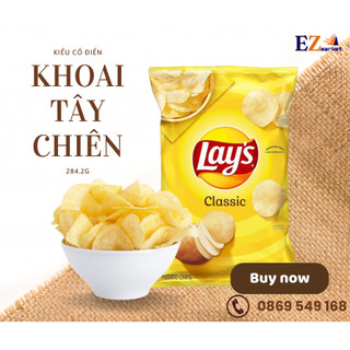 Khoai tây chiên lay's classic 184.2g - vị truyền thống