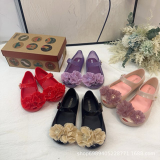   Mini Melissa  Giày nhựa thơm Melissa xuất dư dáng búp bê cực xinh dành cho bé gái 