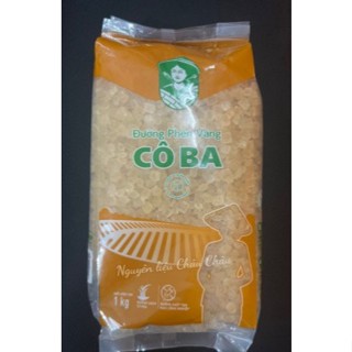 Đường phèn vàng Cô Ba 1kg (Bao bì mới)