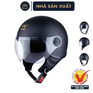 Mũ Bảo Hiểm 3/4 Royal M125K Thời Trang Chất Lượng Không Nên Bỏ Lỡ