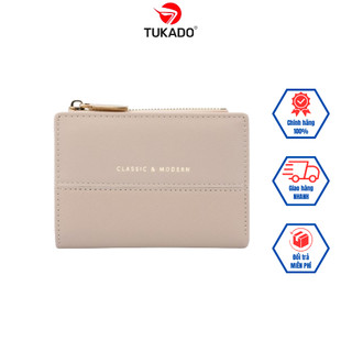 Ví Nữ Ngắn Mini Cầm Tay Chính Hãng TAILIAN Trẻ Trung Da Cao Cấp Cực Đẹp 𝐓𝐋𝟕𝟔 - Tukado