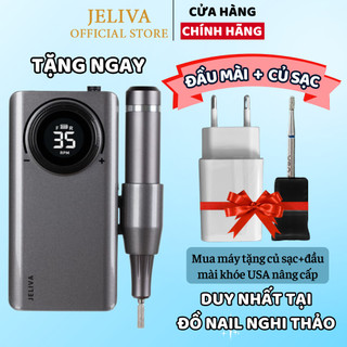 Máy mài móng tích điện cầm tay JELIVA