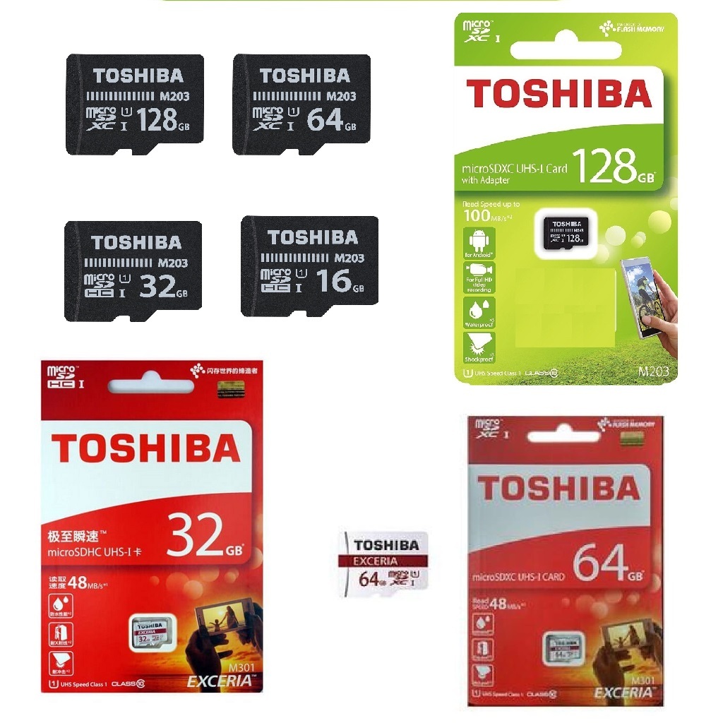 Thẻ nhớ toshiba box đỏ/xanh 8GB/ 16GB/ 32GB/ 64GB/ 128GB. NL