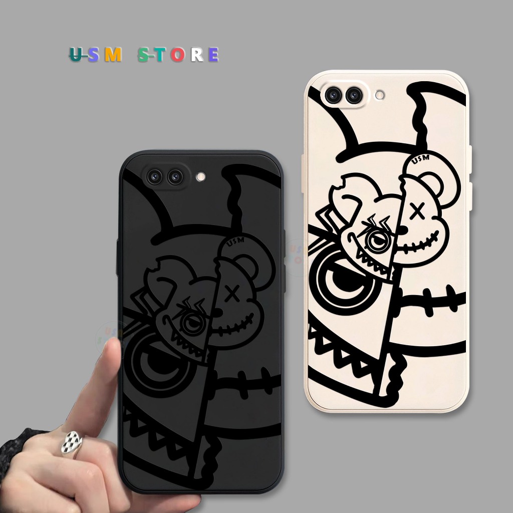 Ốp lưng Oppo R11 / R11 Plus , silicon dẻo, chống sốc, Bearbrick ngầu