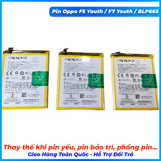 Pin oppo f5 youth , f7 youth , blp665