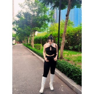 SKINNY JEANS ĐEN TRƠN