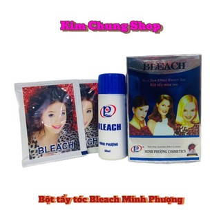Bột tẩy màu tóc siêu dưỡng Bleach Minh Phượng (kèm bao tay)