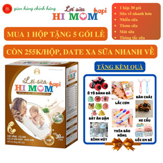 Lợi Sữa Hi Mom - Giúp Tăng Tiết Sữa, Mát Sữa, Thông Tắc Tuyến Sữa, Lợi Sữa Hapi [CHÍNH HÃNG]