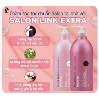 Bộ dầu gội xả Salon Link Extra 1000ml của Nhật Bản