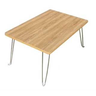 Bàn Ngồi Bệt Gấp Gọn Mini Bàn Xếp Sinh Viên Ngồi Học Trên Giường 60x40cm Chân Sắt nhỏ Mặt Gỗ MDF