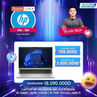 Laptop HP ProBook 440 G10 873B2PA i5-1340P | 16GB | 512GB | 14' FHD Touch | Win 11