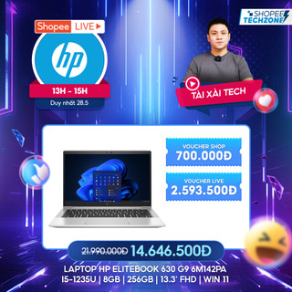 Laptop HP EliteBook 630 G9 6M142PA i5-1235U | 8GB | 256GB | 13.3' FHD | Win 11