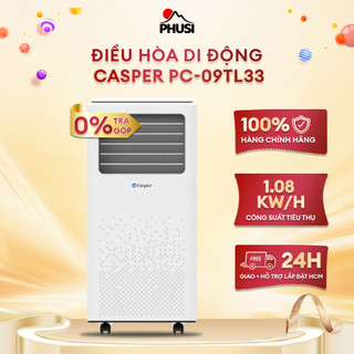 PC-09TL33 Máy lạnh di động 1.0HP Casper PC-09TL33 - Hàng chính hãng  - [MIỄN PHÍ VẬN CHUYỂN]