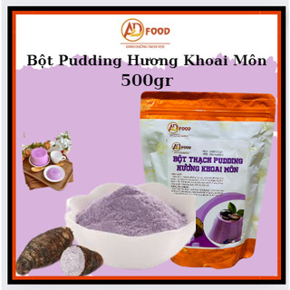 500gr Bột thạch pudding hương khoai môn