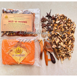 Ngũ vị hương lau đồ thờ / SET Đền hoàn long mạch / Khăn tẩy tịnh - Khăn lau đồ thờ