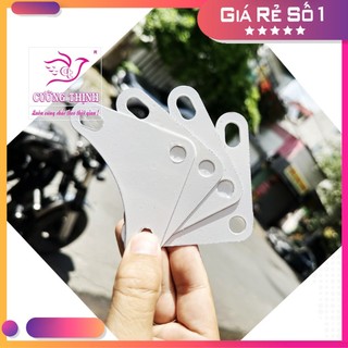 Ke góc lắp kệ sắt v lỗ đa năng, Kệ sắt V lỗ, Sắt V lỗ, Kệ sắt đa năng- màu đen - trắng