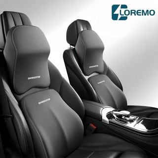 Gối tựa đầu ô tô Và Gối tựa Lưng Bằng Cao Su Non Mềm Mại Cho Xe Ô tô Gối tựa đầu và tựa lưng cao su non ghế ngồi ô tô