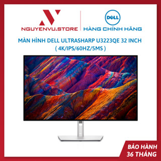  Màn Hình Dell UltraSharp U3223QE 32 inch   4K IPS 60Hz 5ms   - Hàng Chính Hãng 