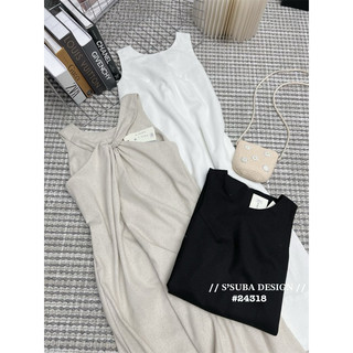 Váy Maxi LINEN Xoắn Lưng (Ảnh Cận chất)