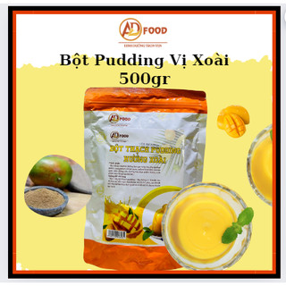 Bột pudding vị xoài gói 500gr thơm ngon đậm vị