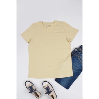 Áo thun cotton cổ tim Muj1