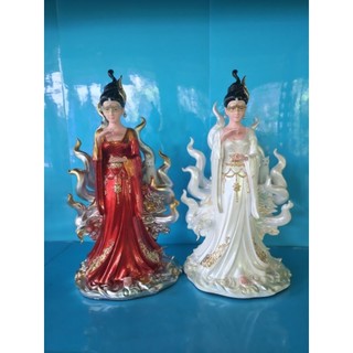 Tượng hồ ly tiên cao 30cm