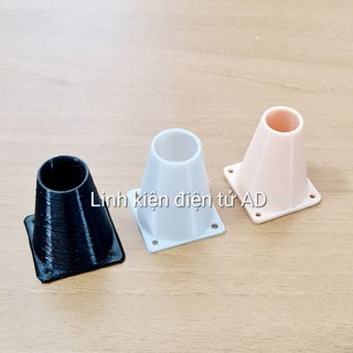 Phễu ống gom gió thổi quạt phản lực 4cm 6cm 8cm in nhựa 3D chất lượng cao