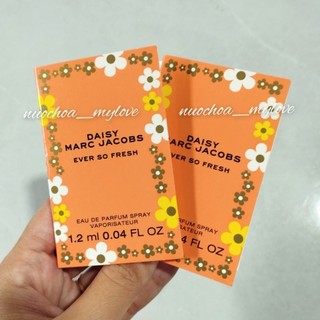 Vial nước hoa nữ Marc Jacobs Daisy Ever So Fresh EDP