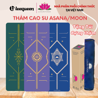 Thảm tập yoga cao su hãng Louis Yoga phiên bản Asana/Moon - Thảm tập yoga cao su tự nhiên, định tuyến độ bám cao