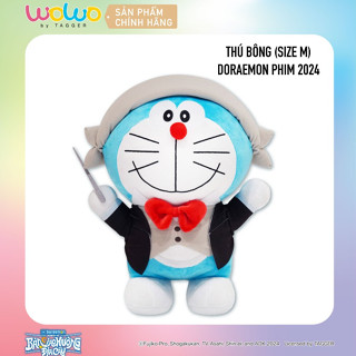 Gấu bông mèo Doraemon Movie 2024 Size Nhỏ 20cm, Vừa 33cm - Thú bông Quà tặng Sinh Nhật Dễ thương An toàn cho bé