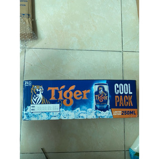 Thùng 24 lon Tiger Cool Pack 250ml