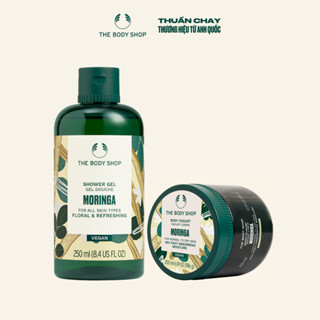 Combo Sữa Chua Dưỡng Thể 200ml và Sữa Tắm 250ml Moringa The Body Shop
