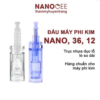 Combo 50 / 100 Đầu Kim Nano Kim 12 Kim 36 Cấy Tảo Cấy Phấn, Đi Tế Bào Gốc Cho Máy Phi Kim Dr Pen
